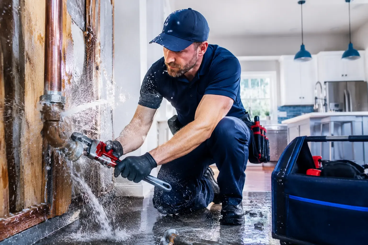 Local emergency pipe repair professionals in Prairie City, IA